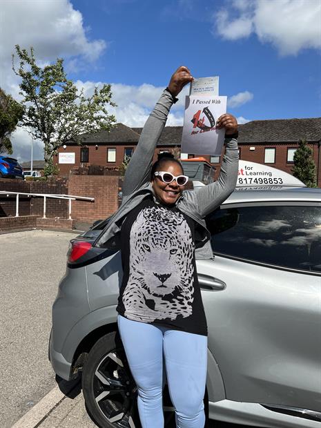 Alice was overjoyed at passing her test and getting that full licence. So now she’s off to get that first car and off onto the roads.
Enjoy your driving and I’ll see you out on the roads
Alan